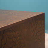 Oak bookcase, Danish design, 1970s, production: Denka