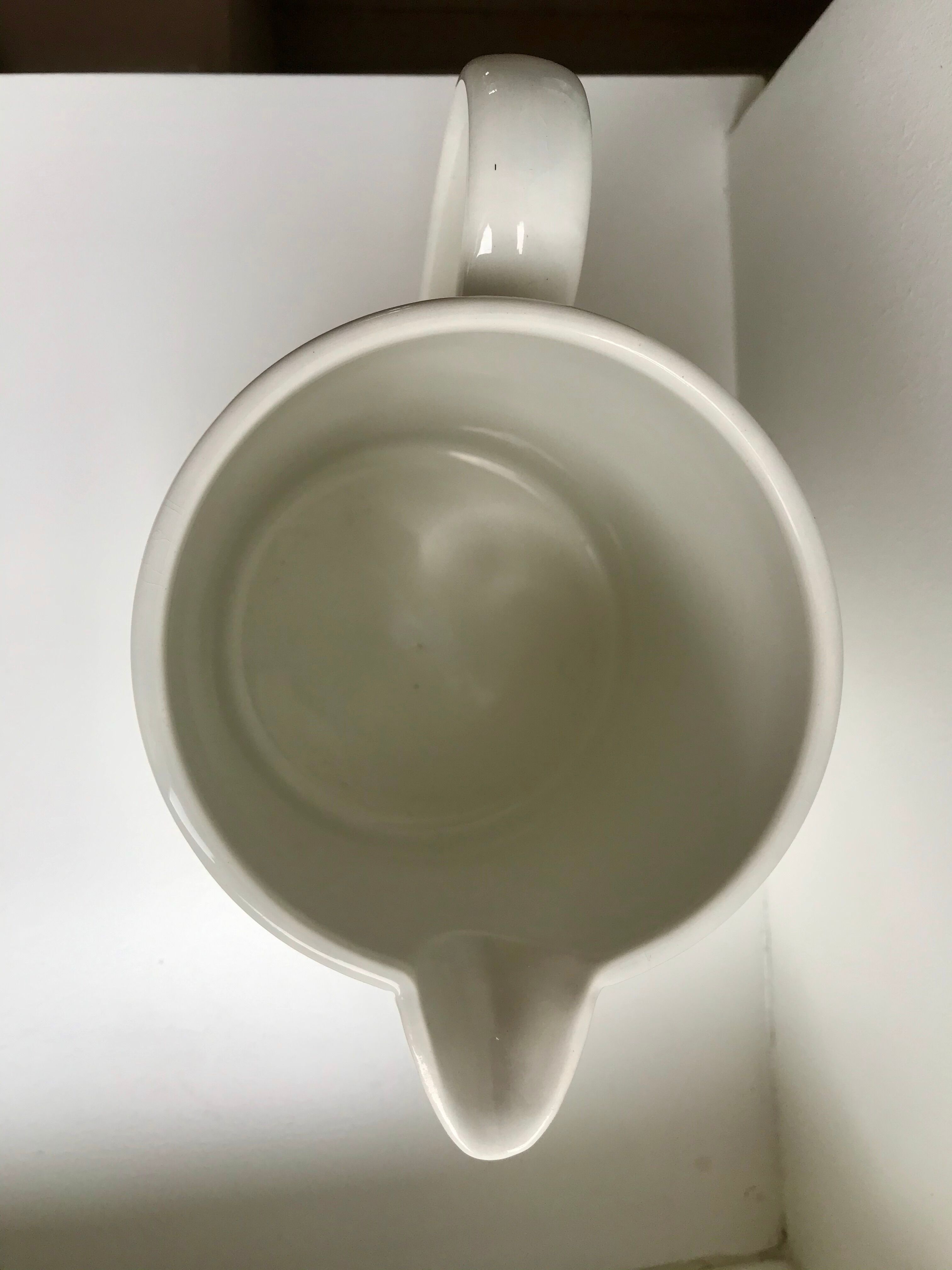broc / pitcher Digoin Sarreguemines with striped embossed 30s-40s