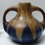 Paire de vases art déco en grés de Gannat de G. M éténier