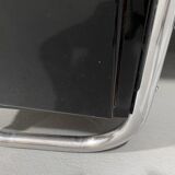 Bureau moderniste tchécoslovaque en chrome et bois, années 1950, Europe