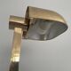 Large modernist desk lamp in brass by Hillebrand, 1960s, Germany.