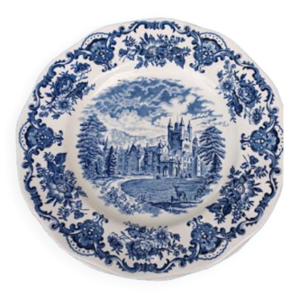 6 assiettes plates porcelaine anglaise