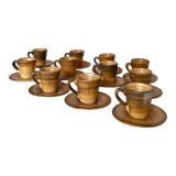 Longchamp stoneware coffee service