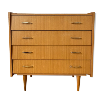 Vintage wooden chest of drawers
