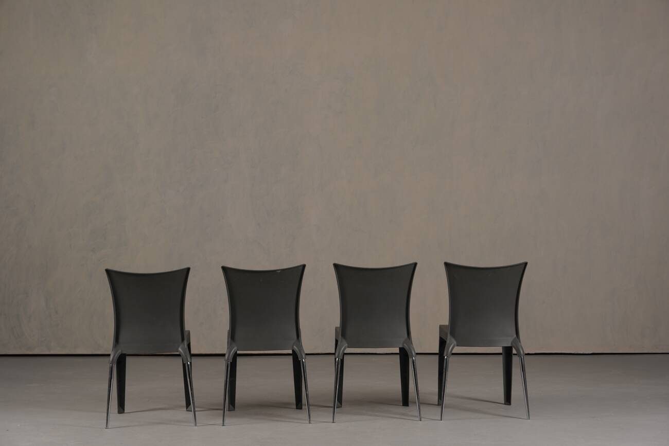 Chaises Arrmet Jo par Robbi Cantarutti et Claudio Biferali, ensemble de 4, Italie années 2000.