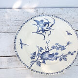 Porcelain compotier bird motif