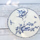 Porcelain compotier bird motif