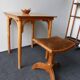 Side table from Radomsko furniture factory, 1970s