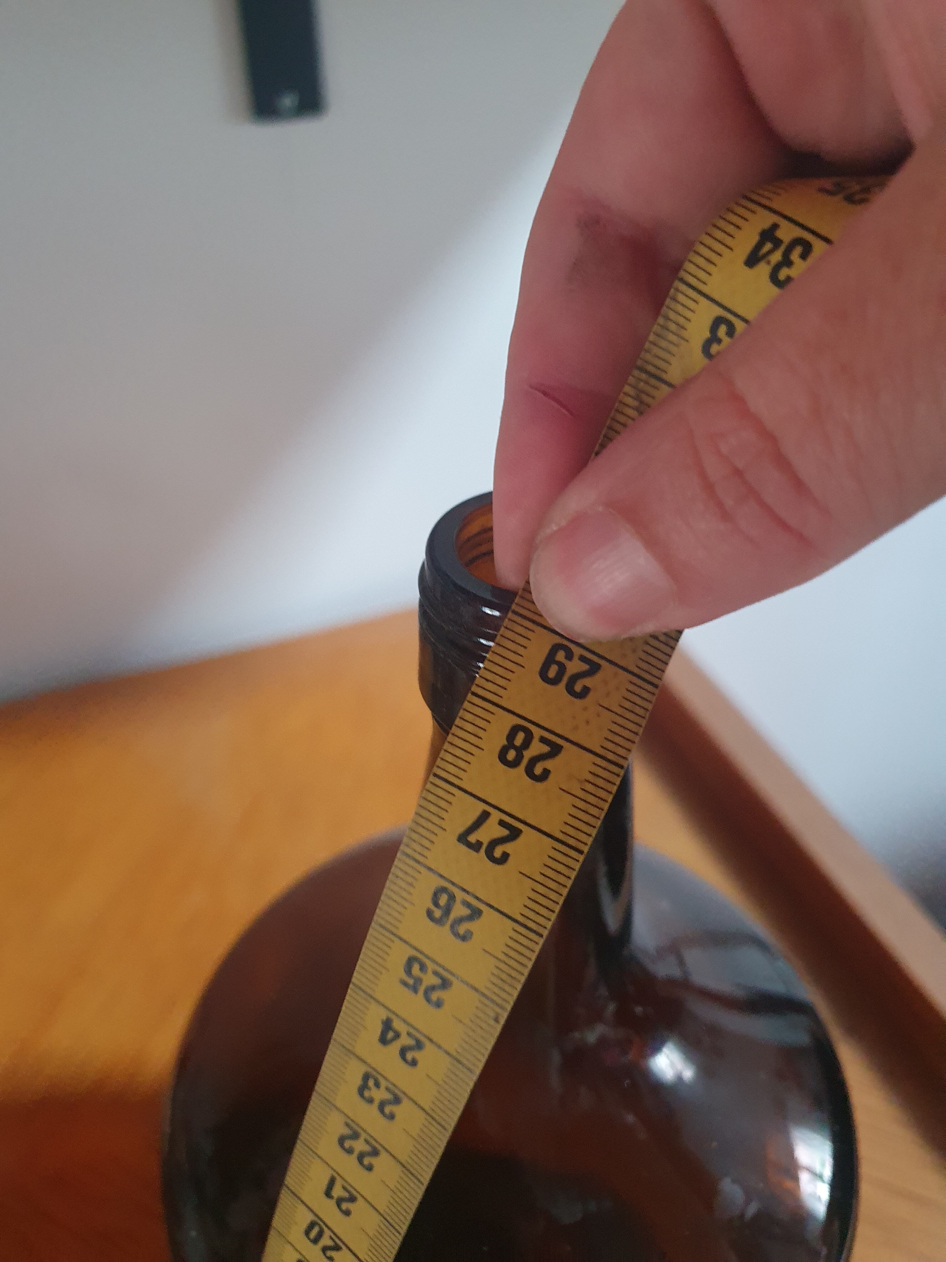 Lady Jeanne vase in brown smoked glass Some small discreet white traces