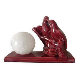 lampe veilleuse en céramique