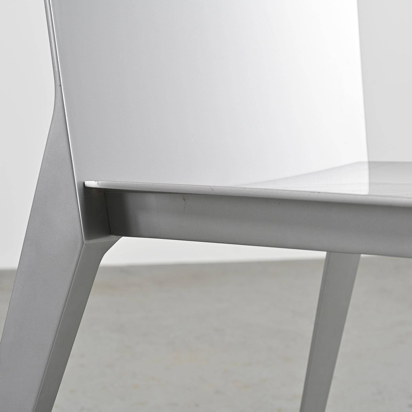 Pair of Alfa chairs by Hannes Wettstein, 2001, Molteni