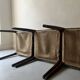 Set of 4 Scandinavian teak chairs by Niels Otto Moller, Denmark 1950.