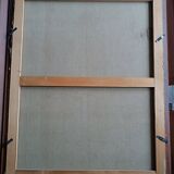 Oil painting on canvas signed lucienne tessier du cros