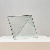 Table d'appoint ou table basse en verre