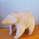 Stone bear sculpture, folk art