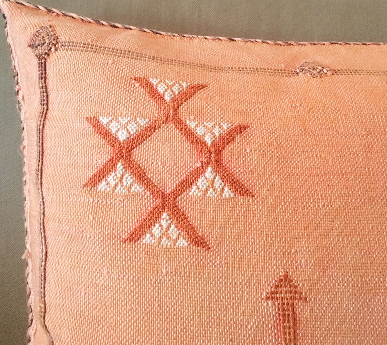 Natural vegetable silk cushion cover