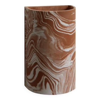 applique in mixed earths