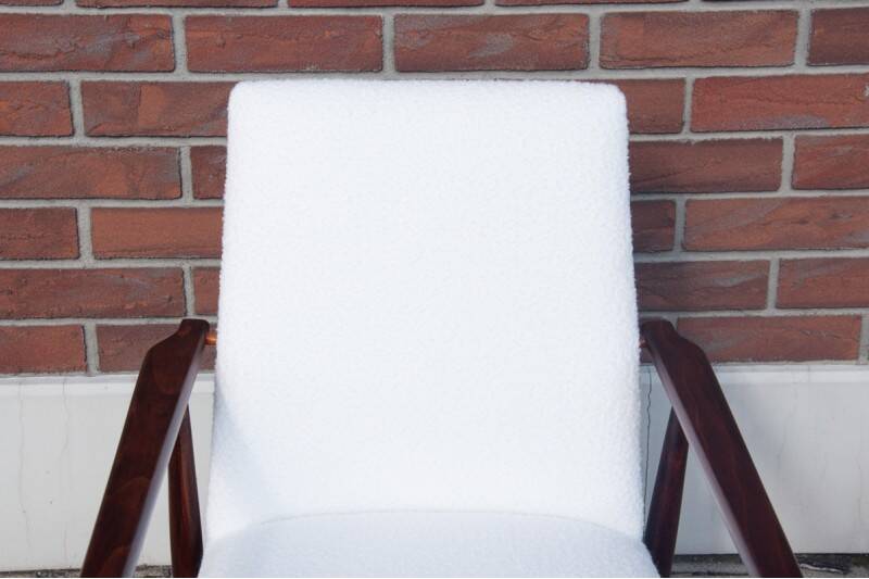 Lisek 300-190 armchairs, designed by H. Lis, Poland, 1960s. After renovation.