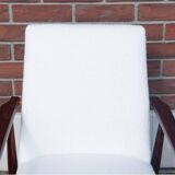 Lisek 300-190 armchairs, designed by H. Lis, Poland, 1960s. After renovation.