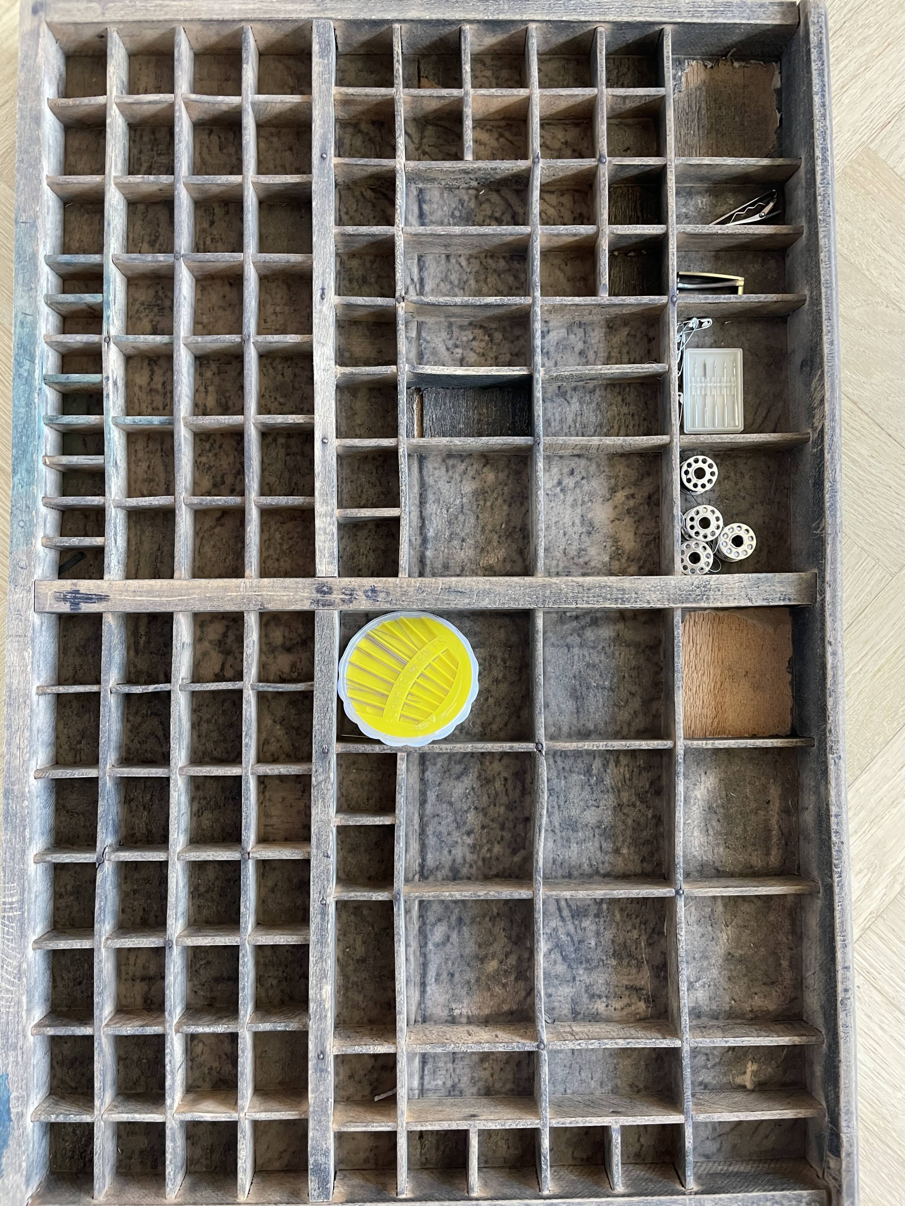 Printing furniture with 20 drawers