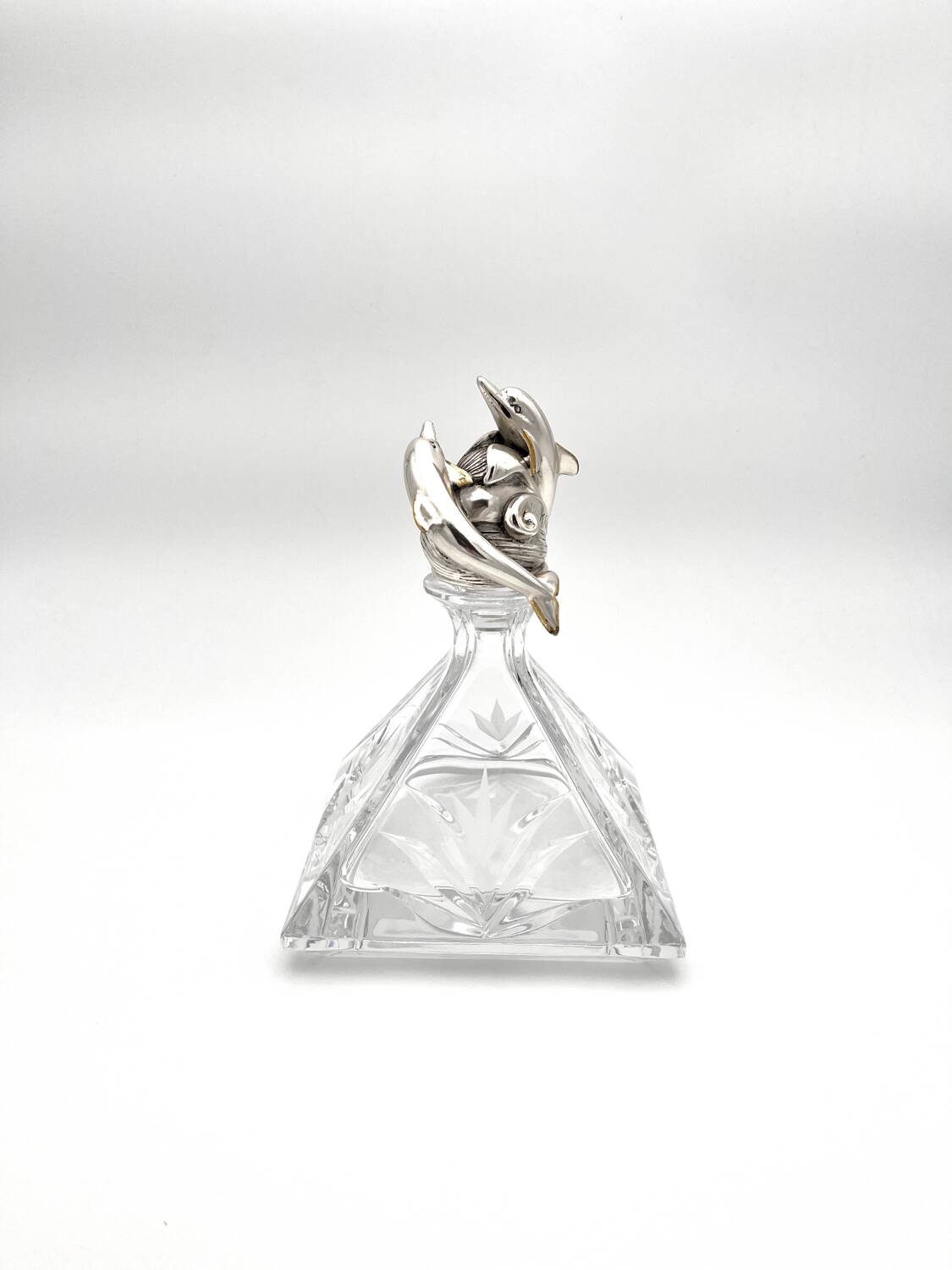 Crystal Carafe Mario CIONI & Orfèvrerie KRISA (3.2kg) – Signed