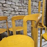 Lot of vintage bruno rey 1970" chairs