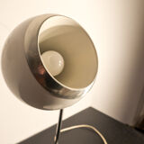Eyeball lamp Aluminor 1970 45cms