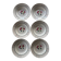 Assiettes creuses en porcelaine  Badonviller