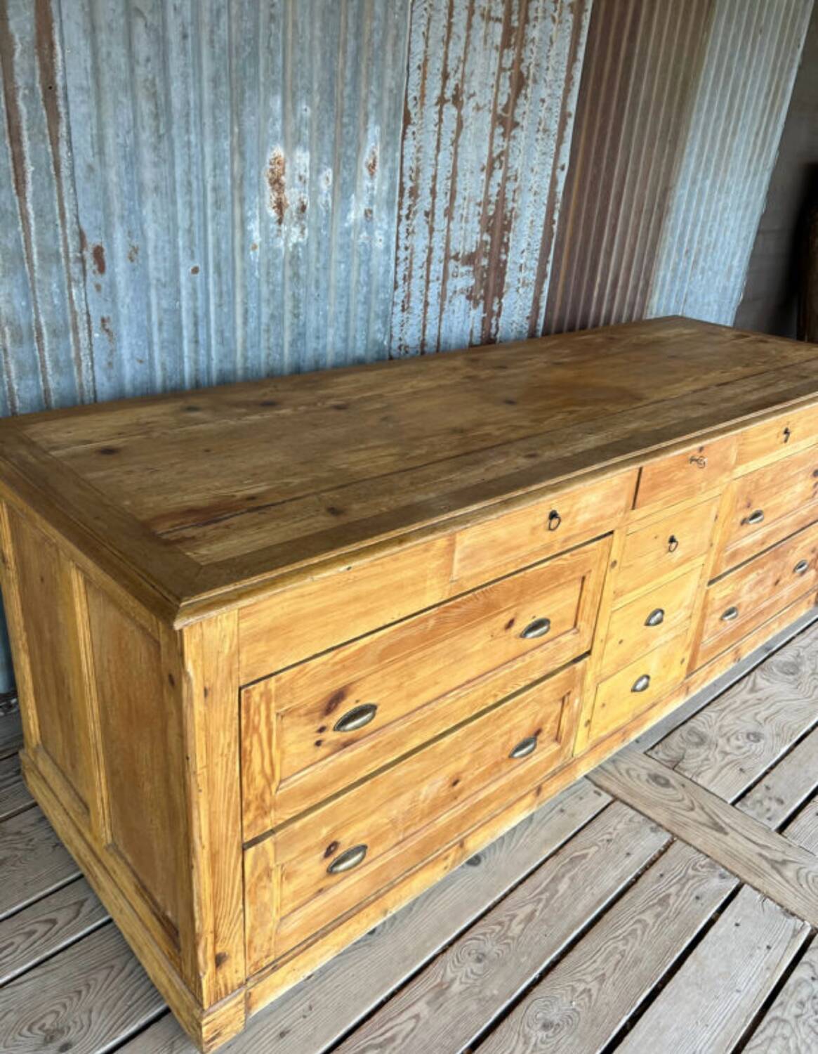 Former draper's counter