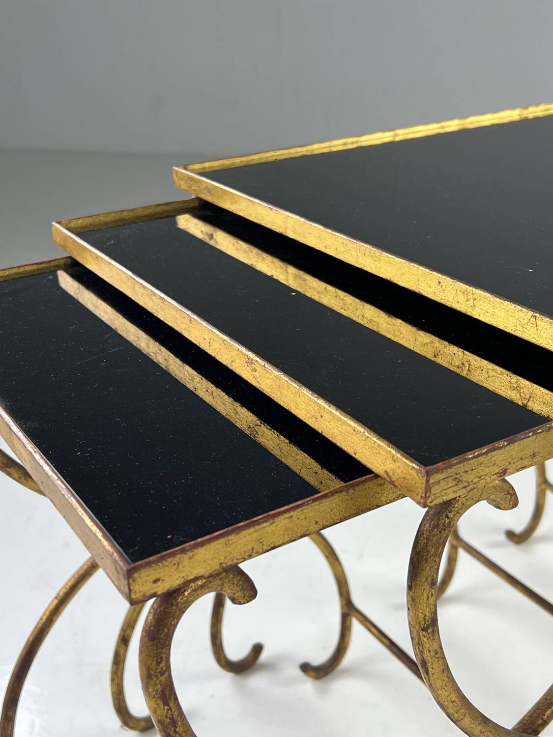 Vintage nesting tables