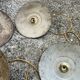 Green and white vintage suspensions quartet farm style indus vintage
