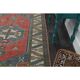 1970s Vintage Turkish Handmade Wool & Cotton Pink Area Rug 155x209