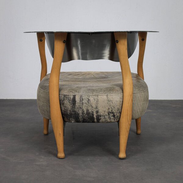 Chaise longue Fantasy Island postmoderne par Kurt Bayer, années 1980