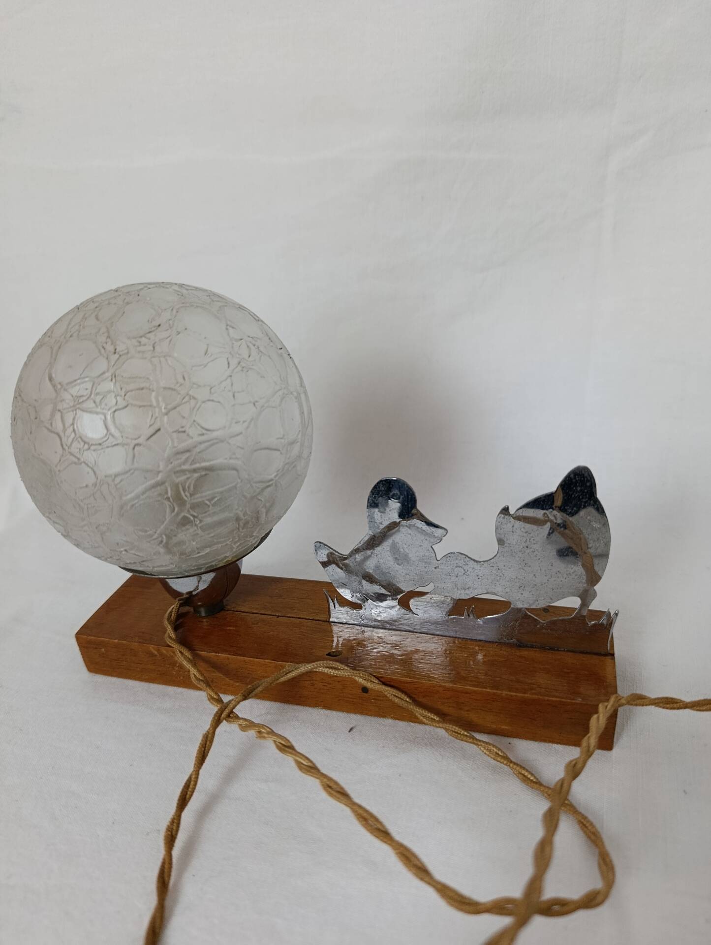 Table lamp / night light Art Deco Ducks Benjamin Rabier