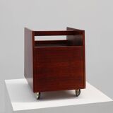 Magazine LP Caddy Rack by Rolf Hesland for Bruksbo, Norway 1970s