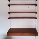 Étagère bureau modulable scandinave par Kai Kristiansen, 1960