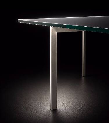 Table basse Barcelona par Ludwig Mies Van Der Rohe