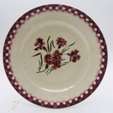 6 Sarreguemines flat plates “Mignardise” model