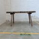 Antique butcher table