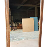 Ancient Burmese teak mirror