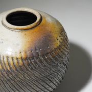 Vase sculptural en céramique émaillée, années 1970
