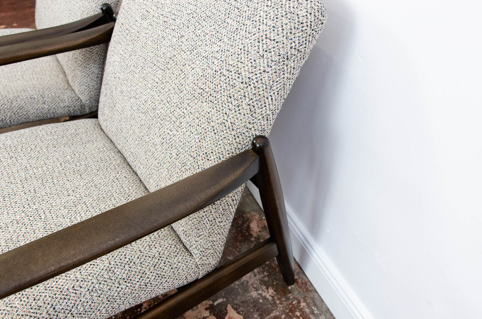 Pair of GFM-64 armchairs by Edmund Homa 1960's