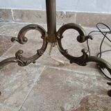 Napoleon III bronze floor lamp