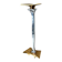 Brutalist candleholder by David Marshall, bronze and aluminium, Spain, 1970s