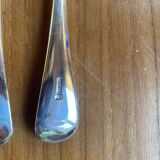 Set of 3 silver English forks