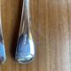 Set of 3 silver English forks