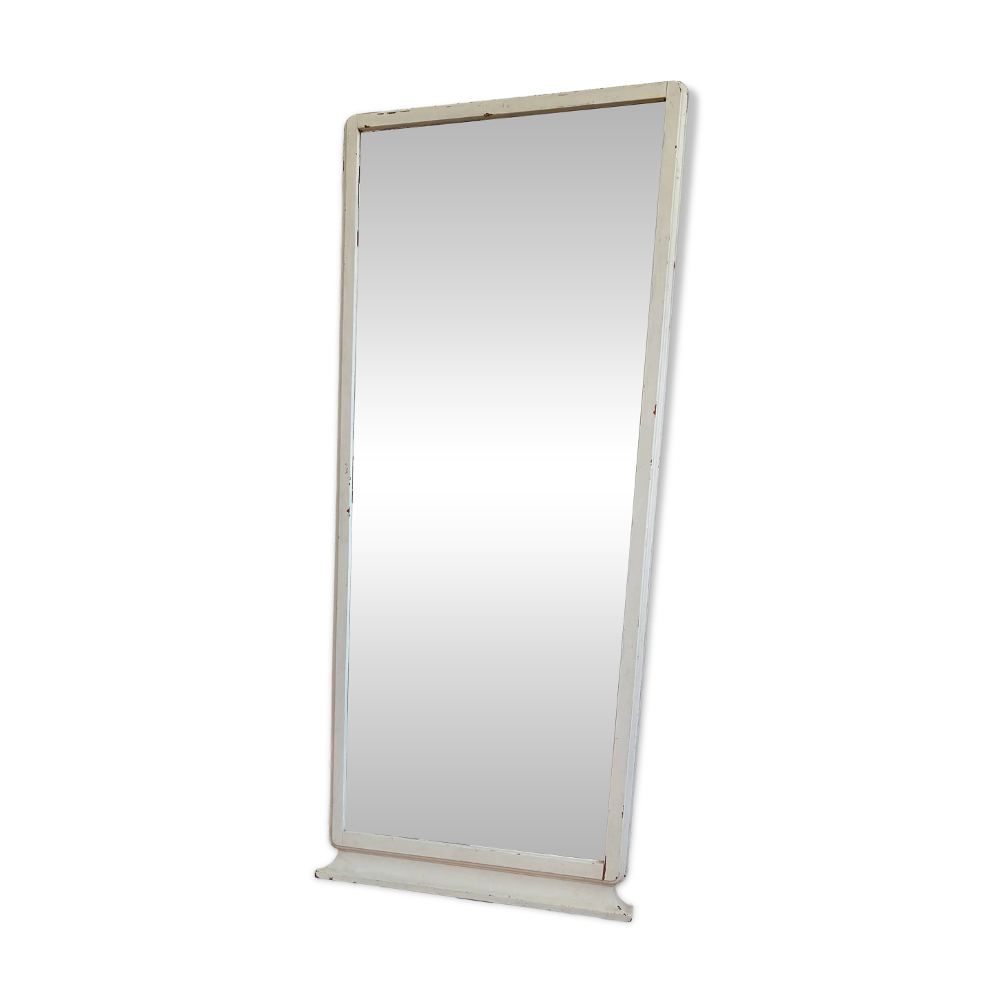 Large antique European full-length floor mirror, early 20th century