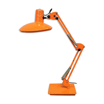 Lampe d’architect orange