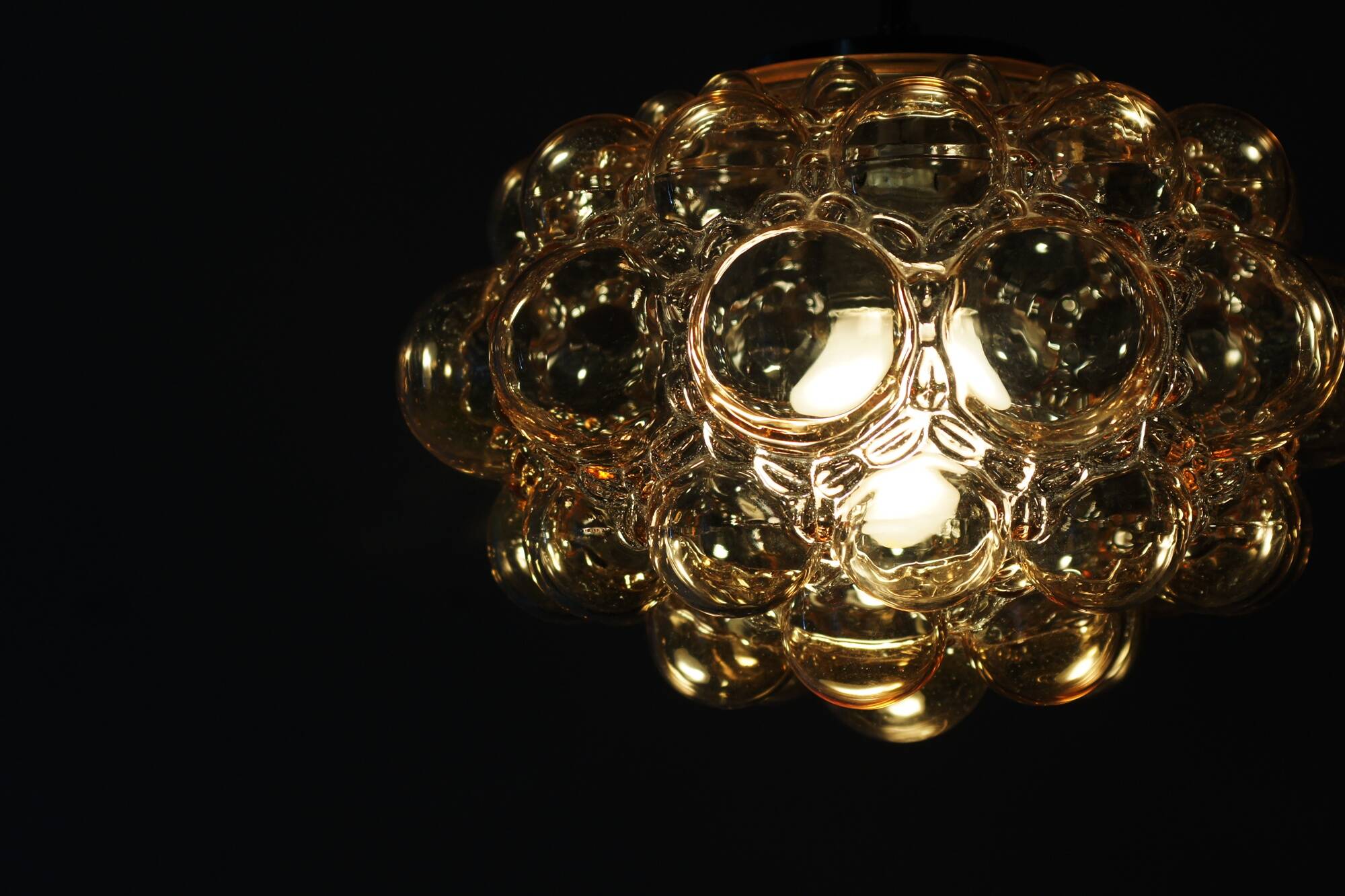 Lampe à pendentif Bubble par Helena Tynell pour Limburg
