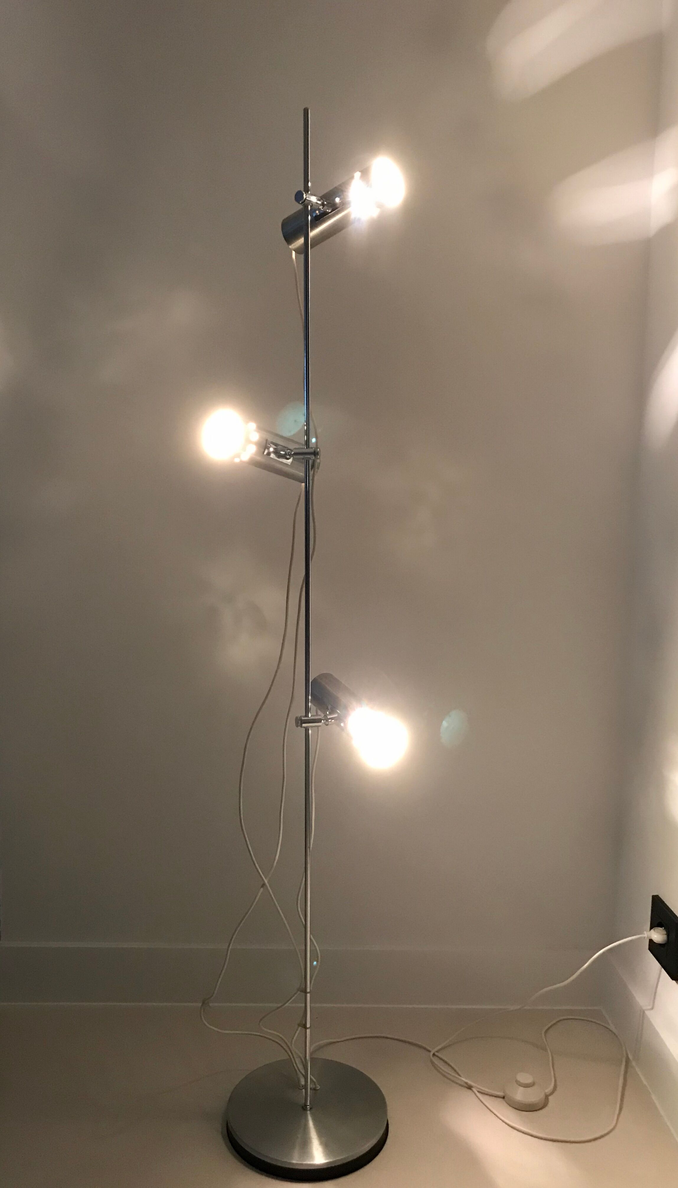 Three-spot lamppost, France 1970